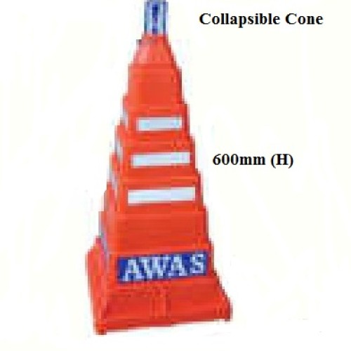 Pe collapsible traffic ring cone